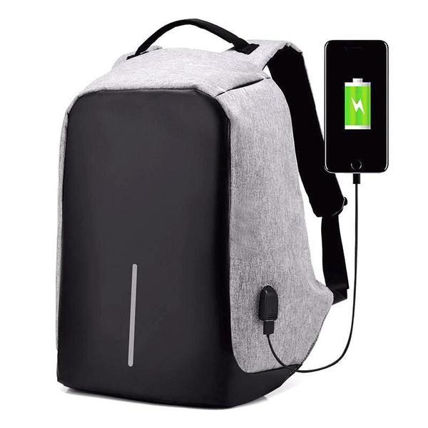 Anti-Theft USB Charging Travel Backpack