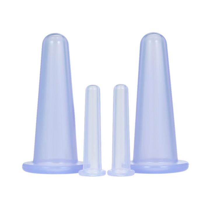 4Pcs Silicone Cupping Set